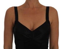 Load image into Gallery viewer, Dolce & Gabbana Elegant Black Floral Stretch Bodysuit Romper