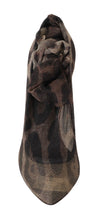 Load image into Gallery viewer, Dolce & Gabbana Elegant Leopard Print Sock Pumps Heels