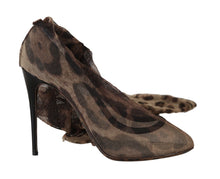 Load image into Gallery viewer, Dolce & Gabbana Elegant Leopard Print Sock Pumps Heels