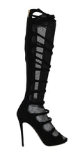 Load image into Gallery viewer, Dolce & Gabbana Elegance Redefined: Chic Knee-High Stiletto Boots