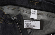 Load image into Gallery viewer, Dolce & Gabbana Elegant Oversize Boyfriend Jeans in Dark Blue