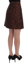 Load image into Gallery viewer, Dolce & Gabbana Elegant Brocade Bubble Skirt