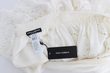 Load image into Gallery viewer, Dolce & Gabbana Elegant Floral Ricamo Silk Skirt