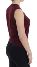 Load image into Gallery viewer, Dolce & Gabbana Elegant Red Wool Sleeveless Pullover Vest