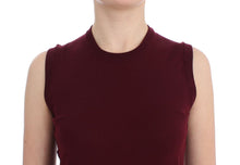 Load image into Gallery viewer, Dolce & Gabbana Elegant Red Wool Sleeveless Pullover Vest