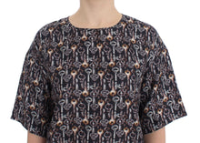 Load image into Gallery viewer, Dolce & Gabbana Enchanted Sicily Silk Blouse with Key Print