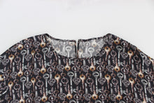 Load image into Gallery viewer, Dolce & Gabbana Enchanted Sicily Silk Blouse with Key Print