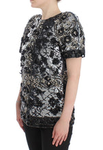Load image into Gallery viewer, Dolce & Gabbana Crystal Embellished Knight Inspired Top