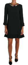 Load image into Gallery viewer, Dolce & Gabbana Enchanted Sicily Green Crystal Dress
