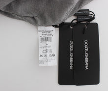 Load image into Gallery viewer, Dolce & Gabbana Elegant Gray Silk Crewneck Pullover Sweater