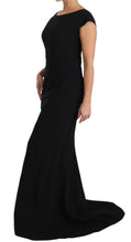 Load image into Gallery viewer, Dolce & Gabbana Elegant Black Maxi Sheath Dress