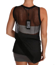 Load image into Gallery viewer, Dolce & Gabbana Elegant Sleeveless Black Mesh Top