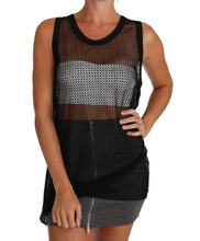 Load image into Gallery viewer, Dolce & Gabbana Elegant Sleeveless Black Mesh Top