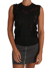 Load image into Gallery viewer, Dolce & Gabbana Chic Gray Sleeveless Silk Blend Blouse