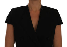 Load image into Gallery viewer, Dolce & Gabbana Chic Black Cropped Blazer Coat