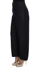Load image into Gallery viewer, Dolce & Gabbana Chic High Waist Flare Jeans in Dark Blue