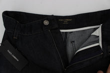 Load image into Gallery viewer, Dolce & Gabbana Chic High Waist Flare Jeans in Dark Blue