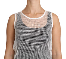Load image into Gallery viewer, Dolce & Gabbana Elegant White Sheer Sleeveless Top