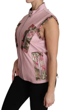 Load image into Gallery viewer, Dolce & Gabbana Stunning Pink Sleeveless Leather Vest