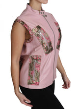Load image into Gallery viewer, Dolce & Gabbana Stunning Pink Sleeveless Leather Vest
