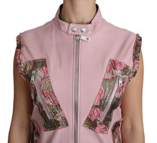 Load image into Gallery viewer, Dolce & Gabbana Stunning Pink Sleeveless Leather Vest