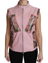 Load image into Gallery viewer, Dolce & Gabbana Stunning Pink Sleeveless Leather Vest