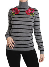 Load image into Gallery viewer, Dolce & Gabbana Elegant Embroidered Cashmere-Silk Sweater
