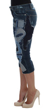 Load image into Gallery viewer, Dolce & Gabbana Chic Blue Patchwork Denim Shorts