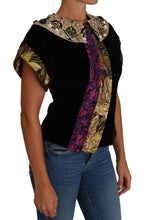 Load image into Gallery viewer, Dolce & Gabbana Embellished Velvet Jaquard Short Jacket