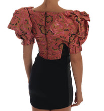 Load image into Gallery viewer, Dolce & Gabbana Ethereal Puff Sleeve Cropped Top
