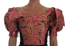 Load image into Gallery viewer, Dolce & Gabbana Ethereal Puff Sleeve Cropped Top