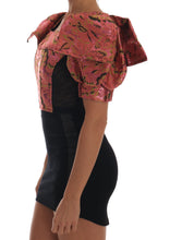 Load image into Gallery viewer, Dolce & Gabbana Ethereal Puff Sleeve Cropped Top