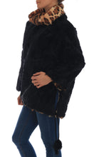 Load image into Gallery viewer, Dolce & Gabbana Elegant Black Lamb Fur Short Coat