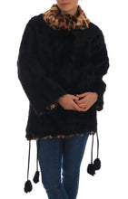 Load image into Gallery viewer, Dolce & Gabbana Elegant Black Lamb Fur Short Coat