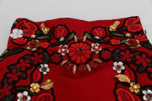 Load image into Gallery viewer, Dolce & Gabbana Elegant Silk High Waist Embroidered Shorts