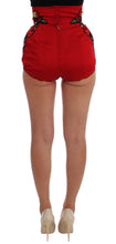 Load image into Gallery viewer, Dolce & Gabbana Enchanted Sicilian Rose Embroidered Mini Shorts