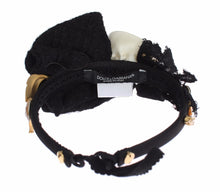 Load image into Gallery viewer, Dolce & Gabbana Elegant Crystal-Embellished Silk Diadem