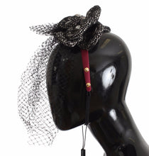 Load image into Gallery viewer, Dolce & Gabbana Pink Silk Crystal-Studded Headband
