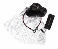 Load image into Gallery viewer, Dolce & Gabbana Pink Silk Crystal-Studded Headband