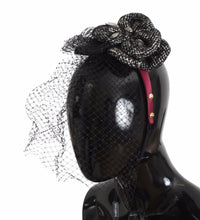 Load image into Gallery viewer, Dolce & Gabbana Pink Silk Crystal-Studded Headband