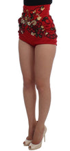 Load image into Gallery viewer, Dolce & Gabbana Enchanted Sicily Embroidered Silk Shorts