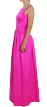 Load image into Gallery viewer, Dolce & Gabbana Elegant Silk Full Length Pink Sheath Dress