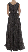 Load image into Gallery viewer, Dolce & Gabbana Glamorous Sequined Silk Full-Length Dress