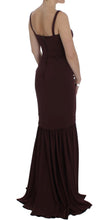 Load image into Gallery viewer, Dolce & Gabbana Elegant Bordeaux Sheath Dress