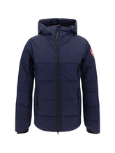 Load image into Gallery viewer, Canada Goose Elegant Hybridge Down Jacket in Atlantic Navy