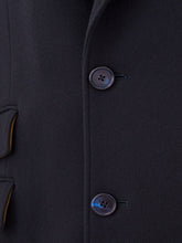 Load image into Gallery viewer, Dolce & Gabbana Elegant Blue Wool Mid-Length Coat