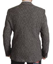 Load image into Gallery viewer, Dolce & Gabbana Exquisite Gray Herringbone Blazer Jacket