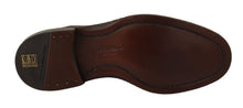 Load image into Gallery viewer, Dolce & Gabbana Elegant Brown Suede Studded Derby Shoes