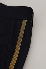 Load image into Gallery viewer, Dolce & Gabbana Black Wool Slim Formal Pants