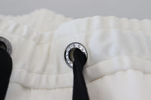 Load image into Gallery viewer, Dolce & Gabbana White Cotton DG Logo Jogger Pants